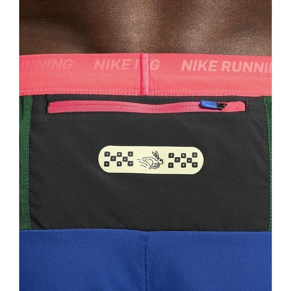 Nike Stride Dri-FIT 5" Brief Lined Running Shorts Blue  Men's XXL HF4562-480 NEW - Picture 5 of 9